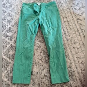 New York & Company Vibrant Green Stretch Pants
